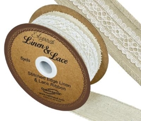 Linen & Lace ribbon