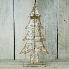 Whitewash Christmas Tree